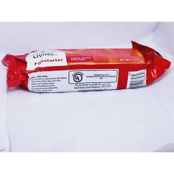 Smart Living Fast Lighting Wood Firestarter – 7oz | Quick & Easy Fire Ignition - Picture 8 of 8